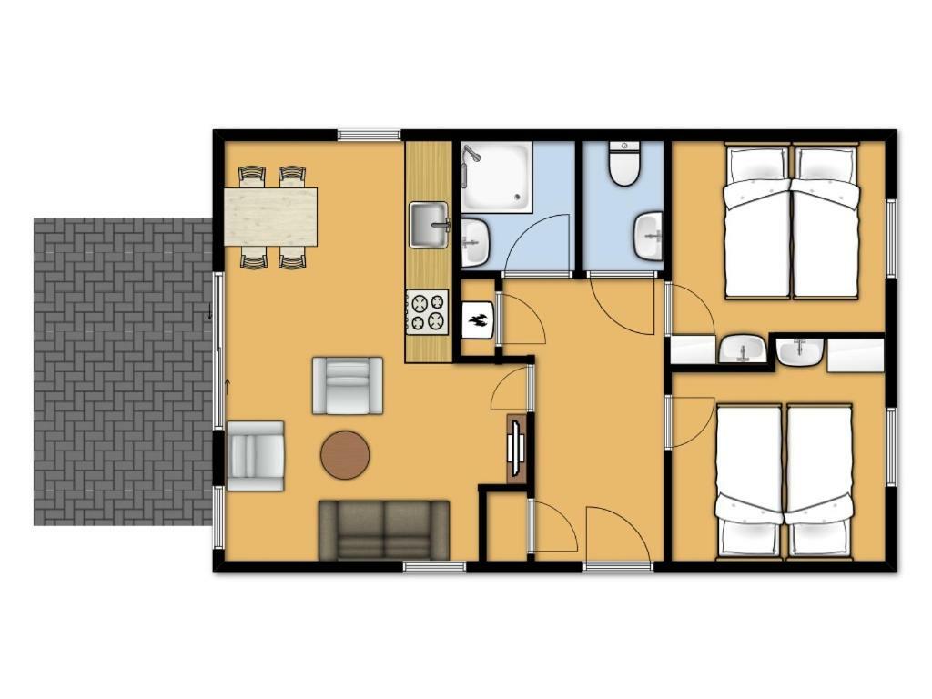 Rcn Vakantiepark De Schotsman Appartement De Caisson คัมเปอร์ลันด์ ภายนอก รูปภาพ